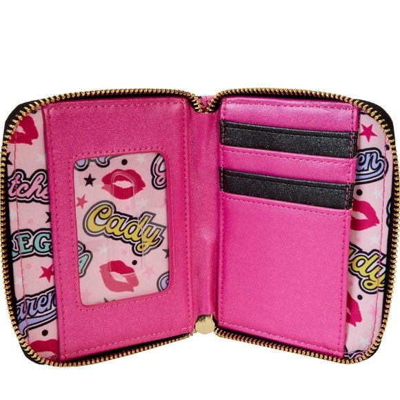 Loungefly Pink Mean Girls Key & Card Holder - Picture 3 of 3